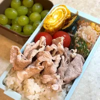 娘お弁当（豚しゃぶ）|takezooさん