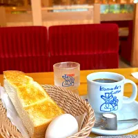 コメダ珈琲モーニング| あべたかひろさん