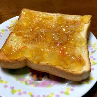 オレンジマーマレードトースト|はっちぃさん