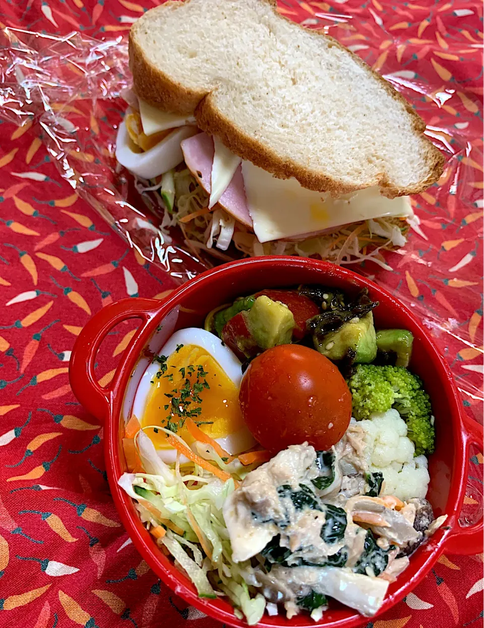 自分弁当🥪|がおりんさん