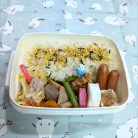 2025年7月17日（木）のお弁当🍱。|ママちんさん