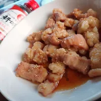 シマチョウのタレ炒め|あいりさん