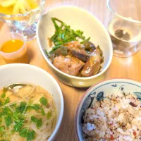 休日朝ごはん🍚|チョコさん