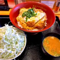 カツ丼ランチセット|古山さん