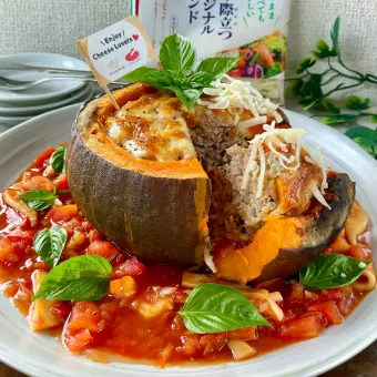 Snapdishの人気料理写真:カボチャnoファルシ