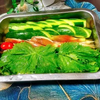 夏野菜の出汁酢漬け|Reikoさん