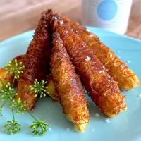 リベンジ⭐︎ヤングコーン髭巻き揚げ