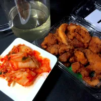 21:38 イカの唐揚げとキムチ豆腐| へれ子さん