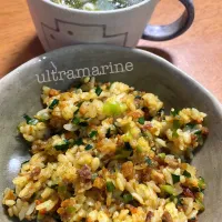 ＊大豆のお肉ミンチでドライカレー♫夏休みごはん。＊|ultramarineさん