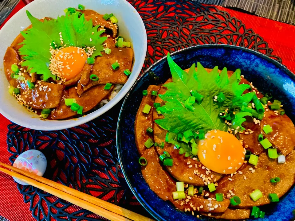✩.*˚レバ丼     ～にんにく醤油～|ゆきえもんさん