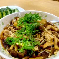 きのこの和洋折衷ナムル|しばざきまりさん