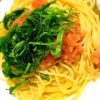 ”明太子パスタ”＠ 自宅飯|平大さん
