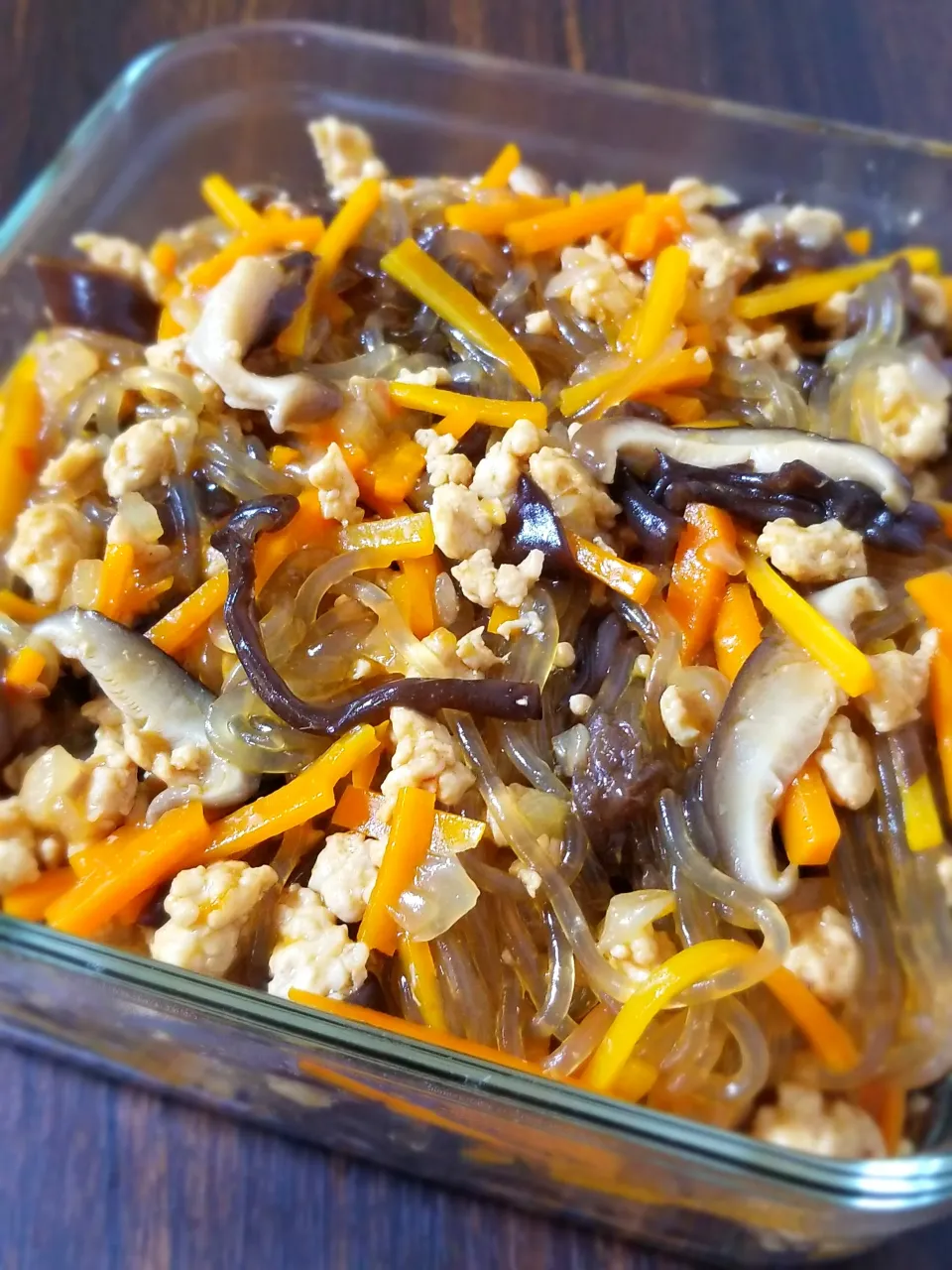 さつまいも春雨de麻婆春雨|ぱんだのままんさん