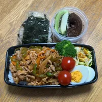 7/15 ポークチャップ丼弁当|ゆさん