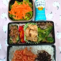 🍀2025/0717(木)砂肝とブロッコリー弁当|ともちんさん