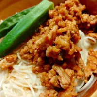 豆乳担々麺風そうめん|めぐさん