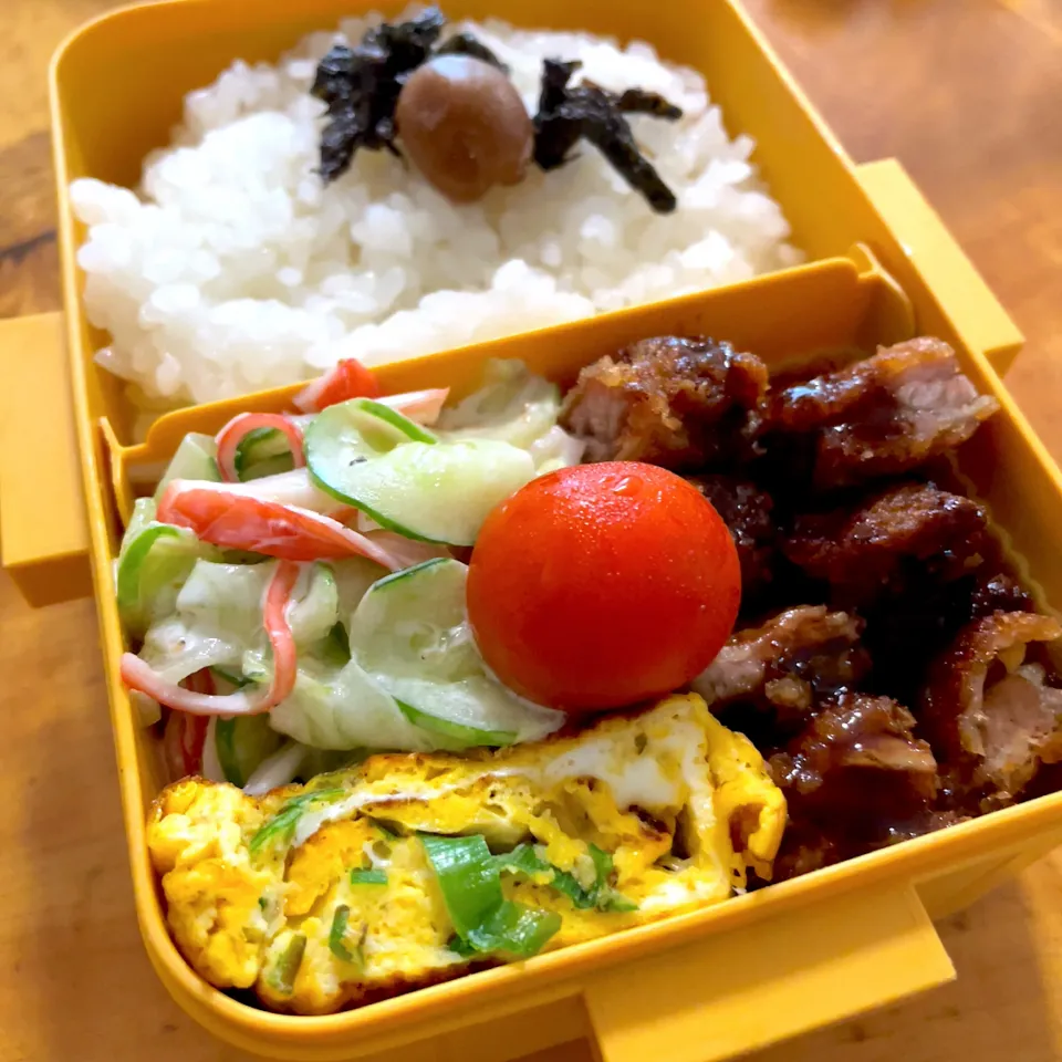 ソースカツ弁当|ももちゃんのママさん