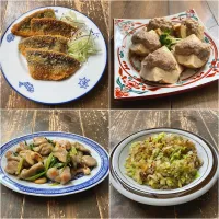 家庭料理4品