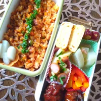 娘弁当🐔！