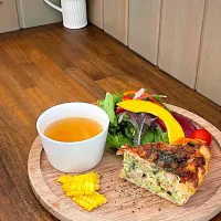 チキン枝豆ブロッコリーのキッシュ|maSami＊さん