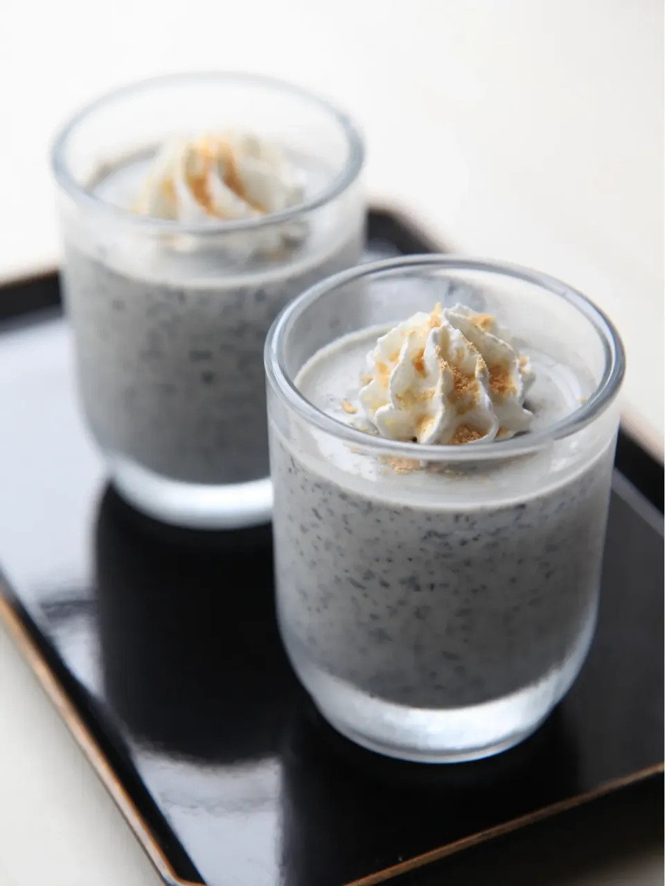 黒ゴマ豆乳プリン|マユマユさん