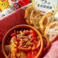 華金だよ！おいしさのみちひらくyoukiの世界バル INイタリア＆ジャッポーネ🇮🇹🇯🇵【こてっちゃんのトリッパ風煮込み🥘🥖】