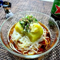 翡翠茄子そうめん|アルティッチョさん