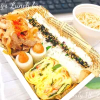 🐷豚こま肉の生姜焼き弁当🐷|TakeBooさん