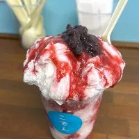 かき氷　いちごあずき|ルナピーボールさん
