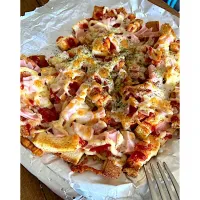 パンの耳ピザ🍕| さくらさん
