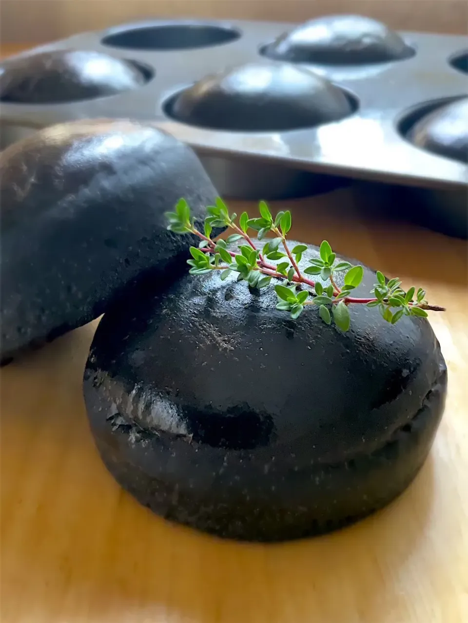 ⚫黒いバンズ⚫竹炭バンズ⚫|9421beruさん