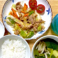 豚肉の味噌炒め|ふわふわさん