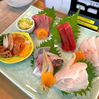 刺身の盛り合わせ|ATSUMIさん