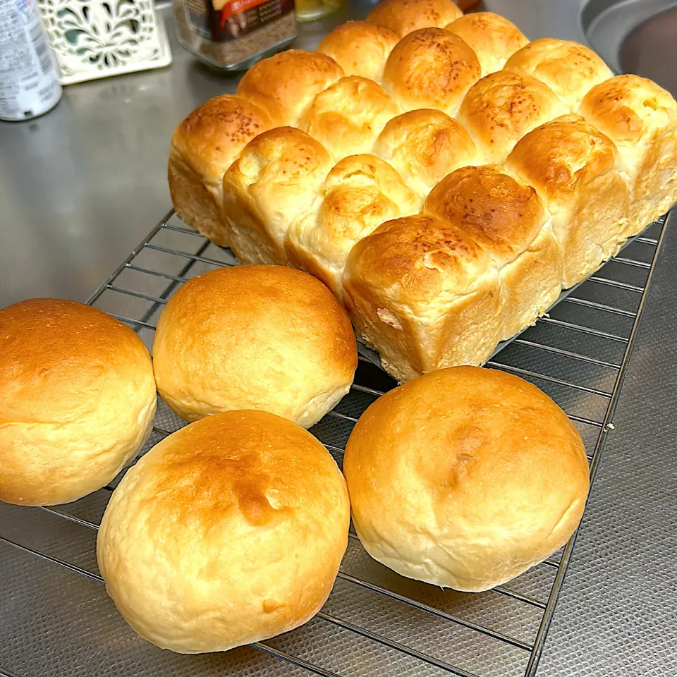 塩バターちぎりパン、チョコ包みパン|柚子きりかさん