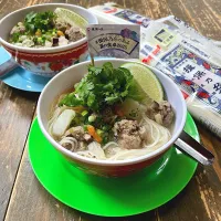 長芋と豚肉のベトナムスープ素麺🇻🇳| 七海さん