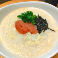 明太子と卵雑炊| アボカド🥑さん