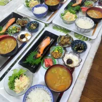 土曜のお昼定食です✨|rikako♪。.:＊さん