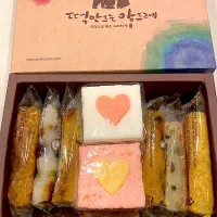 お土産でいただいた韓国のお餅セット😋|Hi-Niさん