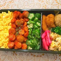 三色弁当🍱|はるさん