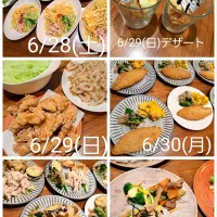 5日間の献立|m aさん