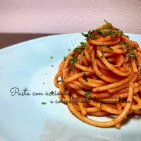 トマトペーストとアンチョビのパスタ🇮🇹|気まぐれシェフ🇮🇹🍝さん