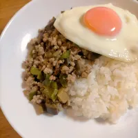 大豆のお肉入り🫘ガパオライス| ゆうこさん
