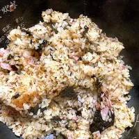 ベーコン炊き込みご飯|あーさん