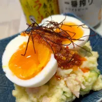 悪魔のポテサラ|ひとみんΨ(*´∀｀)Ψさん