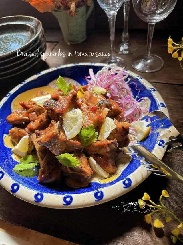 Snapdishの料理・レシピ写真:スペアリブ｜お祝いにこの一皿を♪お祝いメニューで乾杯！