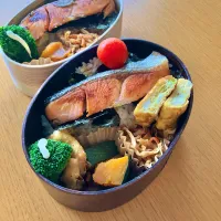 鮭弁当|gentle___moonさん