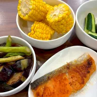 7/19 鮭バター醤油|chiiiiikaさん