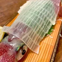 イカの活け造り