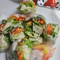 ☆パクチーの代わりに大葉、茗荷を入れました。|ｼｮｺﾗさん