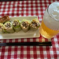 土用の丑の日👀なんちゃって鰻まき風👀